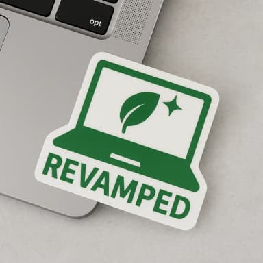 REVAMPED certification sticker variant